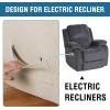 imageHVERSAILTEX Super Stretch Recliner Cover Recliner Couch Covers Recliner Chair Cover Form Fitted Non Slip Reclining Slipcovers for Standard Large Recliner Soft Thick 1 Pack BeigeIvory