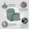 imageHVERSAILTEX Super Stretch Recliner Cover Recliner Couch Covers Recliner Chair Cover Form Fitted Non Slip Reclining Slipcovers for Standard Large Recliner Soft Thick 1 Pack BeigeSage