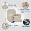 imageHVERSAILTEX Super Stretch Recliner Cover Recliner Couch Covers Recliner Chair Cover Form Fitted Non Slip Reclining Slipcovers for Standard Large Recliner Soft Thick 1 Pack BeigeIsland Fossi