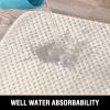 imageHVERSAILTEX Memory Foam Bath Mat 17x24 Extra Soft and Absorbent Bathroom Mats Non Slip Washable Carpet for Floor Shower and Tub BlackIvory