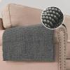 imageHVERSAILTEX Plush Chenille Dog Bed Cover Thick Soft Sofa Cover for 3 Cushion Couch Anti Slip Couch Cover Furniture Protector for Dog Pet Cat 35quot x 82quot DoveGrey