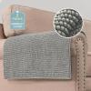 imageHVERSAILTEX Plush Chenille Dog Bed Cover Thick Soft Sofa Cover for 3 Cushion Couch Anti Slip Couch Cover Furniture Protector for Dog Pet Cat 35quot x 82quot DoveDove