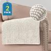 imageHVERSAILTEX Plush Chenille Dog Bed Cover Thick Soft Sofa Cover for 3 Cushion Couch Anti Slip Couch Cover Furniture Protector for Dog Pet Cat 35quot x 82quot DoveIvory
