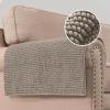 imageHVERSAILTEX Plush Chenille Dog Bed Cover Thick Soft Sofa Cover for 3 Cushion Couch Anti Slip Couch Cover Furniture Protector for Dog Pet Cat 35quot x 82quot DoveTaupe
