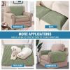 imageHVERSAILTEX Plush Chenille Dog Bed Cover Thick Soft Sofa Cover for 3 Cushion Couch Anti Slip Couch Cover Furniture Protector for Dog Pet Cat 35quot x 82quot DoveSage