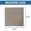 imageHVERSAILTEX Plush Chenille Dog Bed Cover Thick Soft Sofa Cover for 3 Cushion Couch Anti Slip Couch Cover Furniture Protector for Dog Pet Cat 35quot x 82quot DoveTaupe