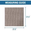 imageHVERSAILTEX Plush Chenille Dog Bed Cover Thick Soft Sofa Cover for 3 Cushion Couch Anti Slip Couch Cover Furniture Protector for Dog Pet Cat 35quot x 82quot DoveCuban Sand