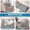 imageHVERSAILTEX Plush Chenille Dog Bed Cover Thick Soft Sofa Cover for 3 Cushion Couch Anti Slip Couch Cover Furniture Protector for Dog Pet Cat 35quot x 82quot DoveDove
