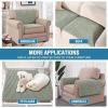 imageHVERSAILTEX Plush Chenille Dog Bed Cover Thick Soft Sofa Cover for 3 Cushion Couch Anti Slip Couch Cover Furniture Protector for Dog Pet Cat 35quot x 82quot DoveSea Foam