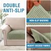 imageHVERSAILTEX Plush Chenille Dog Bed Cover Thick Soft Sofa Cover for 3 Cushion Couch Anti Slip Couch Cover Furniture Protector for Dog Pet Cat 35quot x 82quot DoveSage