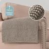 imageHVERSAILTEX Plush Chenille Dog Bed Cover Thick Soft Sofa Cover for 3 Cushion Couch Anti Slip Couch Cover Furniture Protector for Dog Pet Cat 35quot x 82quot DoveTaupe