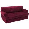 imageHVERSAILTEX Sofa Cover 4 Piece T Cushion Sofa Slipcovers Couch Cover Furniture Protector Stretch T Cushion Sofa Covers for 3 Cushion Couch with 3 Individual T Cushion Covers IvoryBurgundy