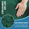 imageHVERSAILTEX Sofa Cover 4 Piece T Cushion Sofa Slipcovers Couch Cover Furniture Protector Stretch T Cushion Sofa Covers for 3 Cushion Couch with 3 Individual T Cushion Covers IvoryGreen
