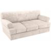imageHVERSAILTEX Sofa Cover 4 Piece T Cushion Sofa Slipcovers Couch Cover Furniture Protector Stretch T Cushion Sofa Covers for 3 Cushion Couch with 3 Individual T Cushion Covers IvoryIvory