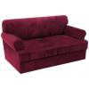 imageHVERSAILTEX Sofa Cover 4 Piece T Cushion Sofa Slipcovers Couch Cover Furniture Protector Stretch T Cushion Sofa Covers for 3 Cushion Couch with 3 Individual T Cushion Covers IvoryBurgundy