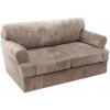 imageHVERSAILTEX Sofa Cover 4 Piece T Cushion Sofa Slipcovers Couch Cover Furniture Protector Stretch T Cushion Sofa Covers for 3 Cushion Couch with 3 Individual T Cushion Covers IvoryTaupe