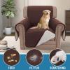 imageHVERSAILTEX Sofa Covers for 3 Cushion Couch Dog Couch Protector Furniture Covers for Pets 100 Waterproof Cover with NonSkid Backing ampamp Elastic StrapsSofa Coconut MilkChocolate