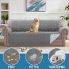 imageHVERSAILTEX Sofa Covers for 3 Cushion Couch Dog Couch Protector Furniture Covers for Pets 100 Waterproof Cover with NonSkid Backing ampamp Elastic StrapsSofa Coconut MilkDove Grey