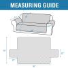 imageHVERSAILTEX Sofa Covers for 3 Cushion Couch Dog Couch Protector Furniture Covers for Pets 100 Waterproof Cover with NonSkid Backing ampamp Elastic StrapsSofa Coconut MilkFrench Oak