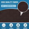 imageHVERSAILTEX Sofa Covers for 3 Cushion Couch Dog Couch Protector Furniture Covers for Pets 100 Waterproof Cover with NonSkid Backing ampamp Elastic StrapsSofa Coconut MilkBrown