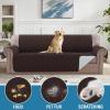imageHVERSAILTEX Sofa Covers for 3 Cushion Couch Dog Couch Protector Furniture Covers for Pets 100 Waterproof Cover with NonSkid Backing ampamp Elastic StrapsSofa Coconut MilkBrown