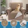imageHVERSAILTEX Sofa Covers for 3 Cushion Couch Dog Couch Protector Furniture Covers for Pets 100 Waterproof Cover with NonSkid Backing ampamp Elastic StrapsSofa Coconut MilkFrench Oak