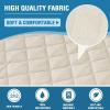 imageHVERSAILTEX Sofa Covers for 3 Cushion Couch Dog Couch Protector Furniture Covers for Pets 100 Waterproof Cover with NonSkid Backing ampamp Elastic StrapsSofa Coconut MilkCoconut Milk
