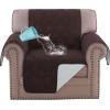imageHVERSAILTEX Sofa Covers for 3 Cushion Couch Dog Couch Protector Furniture Covers for Pets 100 Waterproof Cover with NonSkid Backing ampamp Elastic StrapsSofa Coconut MilkBrown