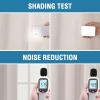 imageHVERSAILTEX 100 Blackout Patio Curtains Thermal Insulated Curtains for Sliding Door Extra Wide Window Panels Full Light Blocking Grommet Curtain with Black Liner W100 x L84 inch  Warm TaupeBlackout Pumice Stone