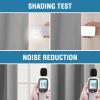 imageHVERSAILTEX 100 Blackout Patio Curtains Thermal Insulated Curtains for Sliding Door Extra Wide Window Panels Full Light Blocking Grommet Curtain with Black Liner W100 x L84 inch  Warm TaupeBlackout Dove Gray