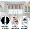 imageHVERSAILTEX 100 Blackout Valances for WindowsLiving Room Bedroom Bathroom Farmhouse Style Rustic Dinning Room Blackout Thermal Insulated Rod Pocket W52 x L18 Inch Length Natural Sand 2 PanelWarm Taupe