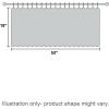 imageHVERSAILTEX 100 Blackout Valances for WindowsLiving Room Bedroom Bathroom Farmhouse Style Rustic Dinning Room Blackout Thermal Insulated Rod Pocket W52 x L18 Inch Length Natural Sand 2 PanelCharcoal Gray