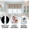 imageHVERSAILTEX 100 Blackout Valances for WindowsLiving Room Bedroom Bathroom Farmhouse Style Rustic Dinning Room Blackout Thermal Insulated Rod Pocket W52 x L18 Inch Length Natural Sand 2 PanelNatural Sand
