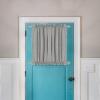 imageHVERSAILTEX 2 PACK Magnetic Curtain Rods for Metal Doors MultiUse Rods for Small Windows Cafe Sidelight and Iron Steel Places Tool Free with Square Finials Adjust from 16 to 28 Inch CocoaNickel