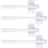 imageHVERSAILTEX 2 Pack Magnetic Curtain Rods for Metal Doors Top and Bottom MultiUse Adjustable Appliances for Iron and Steel Place Petite Ball Ends 9 to 16 Inch 12 Inch Diameter BlackWhite