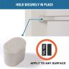 imageHVERSAILTEX 2 Pack Spring Tension Curtain Rods 3660 Inch Lightweight Tensions Rods Securely in Place Easy to useInstall for KitchenBathroomWardrobe Durable Sturdy Rods WhiteNickel