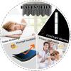 imageHVERSAILTEX 4 Panels Blackout Curtain Valances for Kitchen WindowsLiving RoomBathroom Privacy Protection Rod Pocket Decoration Scalloped Winow Valance Curtains 52quot W x 18quot L NavyCharcoal Gray