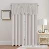 imageHVERSAILTEX 4 Panels Blackout Curtain Valances for Kitchen WindowsLiving RoomBathroom Privacy Protection Rod Pocket Decoration Scalloped Winow Valance Curtains 52quot W x 18quot L NavyStone