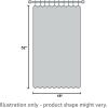 imageHVERSAILTEX 4 Panels Blackout Curtain Valances for Kitchen WindowsLiving RoomBathroom Privacy Protection Rod Pocket Decoration Scalloped Winow Valance Curtains 52quot W x 18quot L NavyChocolate Brown