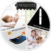 imageHVERSAILTEX 4 Panels Blackout Curtain Valances for Kitchen WindowsLiving RoomBathroom Privacy Protection Rod Pocket Decoration Scalloped Winow Valance Curtains 52quot W x 18quot L NavyJet Black