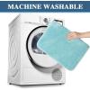 imageHVERSAILTEX Bath Mat Memory Foam Set Bathroom Rug Set Flannel Velvety Bath Mat Luxury Extra Soft and Absorbent Non Slip Rugs for BathroomBedroom Washable2 Pack 20quotx 32quot 17quotx 24quot GreyEggshell Blue