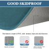 imageHVERSAILTEX Bath Mat Memory Foam Set Bathroom Rug Set Flannel Velvety Bath Mat Luxury Extra Soft and Absorbent Non Slip Rugs for BathroomBedroom Washable2 Pack 20quotx 32quot 17quotx 24quot GreyDark Teal