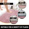 imageHVERSAILTEX Bath Mat for Bathroom Non Slip Chenille 20x32 Extra Soft and Absorbent Shaggy Rug Washable Dry Fast Plush Area Carpet Mat for Tub  Dark TealCoral Pink