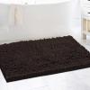 imageHVERSAILTEX Bath Mat for Bathroom Non Slip Chenille 20x32 Extra Soft and Absorbent Shaggy Rug Washable Dry Fast Plush Area Carpet Mat for Tub  Dark TealChocolate