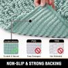 imageHVERSAILTEX Bath Mat for Bathroom Non Slip Chenille 20x32 Extra Soft and Absorbent Shaggy Rug Washable Dry Fast Plush Area Carpet Mat for Tub  Dark TealAqua Foam