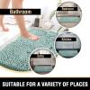 imageHVERSAILTEX Bath Mat for Bathroom Non Slip Chenille 20x32 Extra Soft and Absorbent Shaggy Rug Washable Dry Fast Plush Area Carpet Mat for Tub  Dark TealAqua Foam