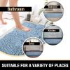 imageHVERSAILTEX Bath Mat for Bathroom Non Slip Chenille 20x32 Extra Soft and Absorbent Shaggy Rug Washable Dry Fast Plush Area Carpet Mat for Tub  Dark TealCool Blue