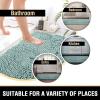 imageHVERSAILTEX Bath Mat for Bathroom Non Slip Chenille 20x32 Extra Soft and Absorbent Shaggy Rug Washable Dry Fast Plush Area Carpet Mat for Tub  Dark TealAqua Foam
