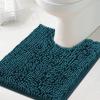 imageHVERSAILTEX Bath Mat for Bathroom Non Slip Chenille 20x32 Extra Soft and Absorbent Shaggy Rug Washable Dry Fast Plush Area Carpet Mat for Tub  Dark TealDark Teal