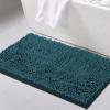 imageHVERSAILTEX Bath Mat for Bathroom Non Slip Chenille 20x32 Extra Soft and Absorbent Shaggy Rug Washable Dry Fast Plush Area Carpet Mat for Tub  Dark TealDark Teal